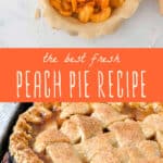 best fresh peach pie recipe