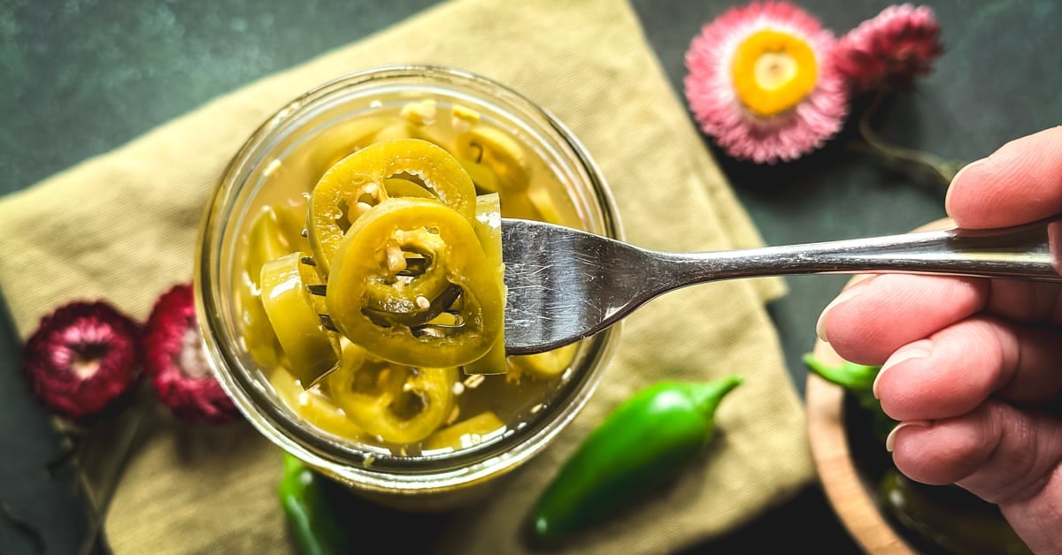 Pickled Jalapeño Peppers Quick Refrigerator Recipe