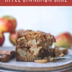 homemade apple cinnamon cake