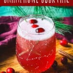 cranberry champagne cocktail