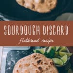 sourdough discard flatbread