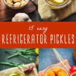 easy refrigerator pickles