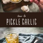 how to pickle garlic
