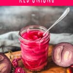 quick pickled red onions