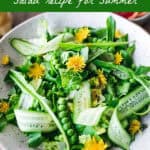 dandelion greens salad