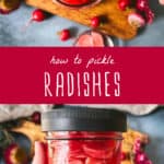 how to pickle radishes