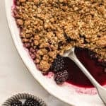 Blackberry crisp